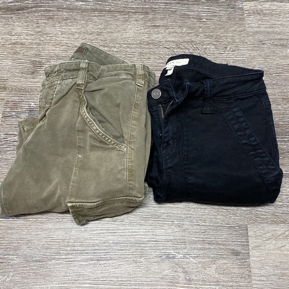 Skinny cargo pants